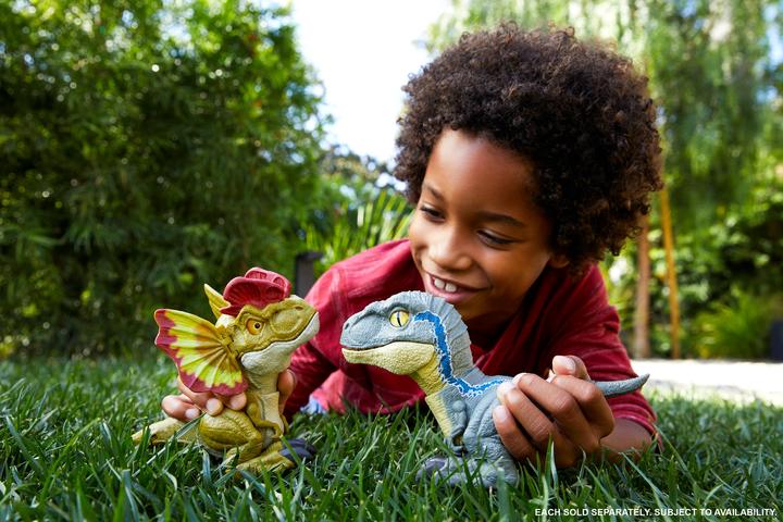 Image du produit Jurassic World Uncaged Rowdy Roars Mirror Dino