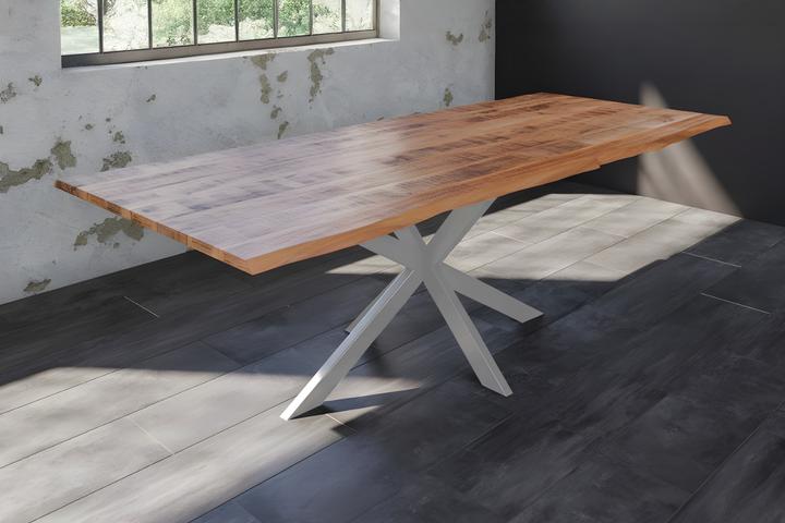 Image du produit SAM DORA U Baumkante massiv Mango (240 x 100 x 77 cm)