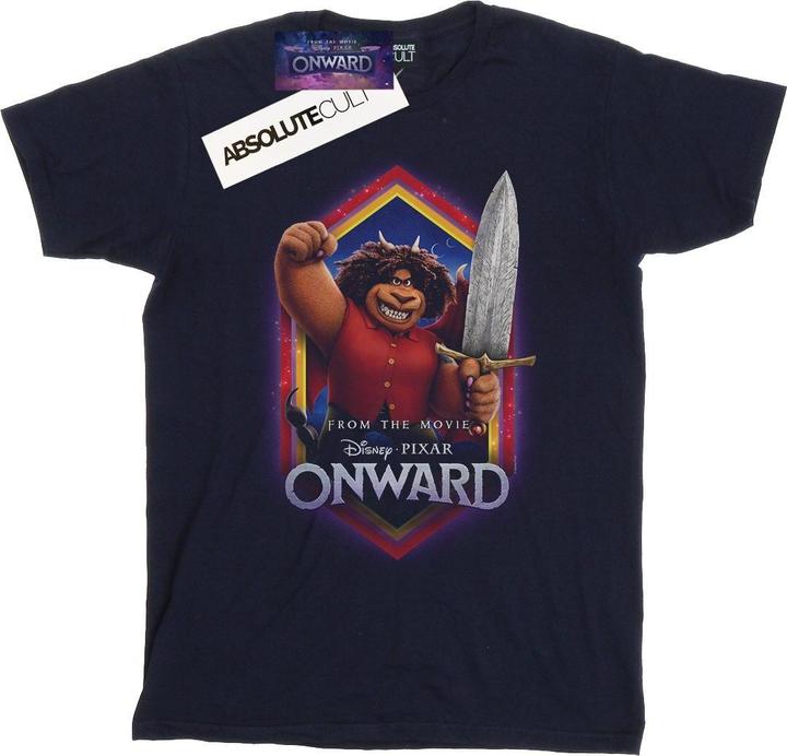 Actual product image Disney Mens Onward Corey Manticore Crest T-Shirt (XL)