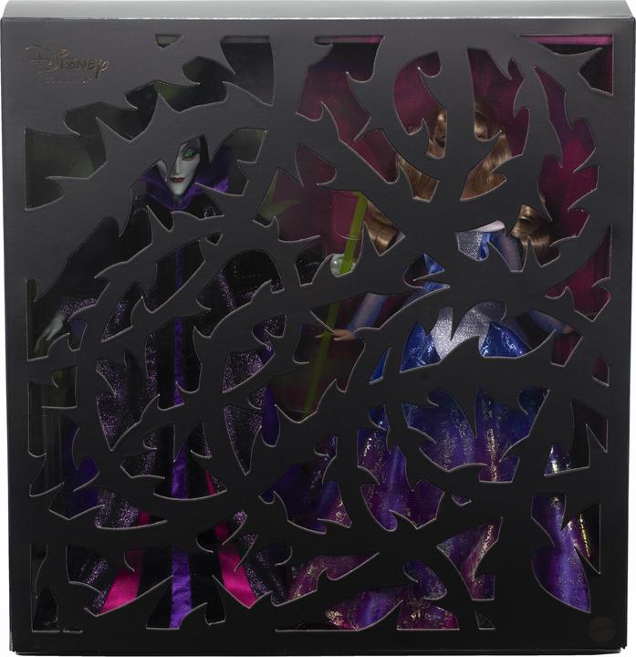 Actual product image Mattel Disney Collector Maleficent & Aurora Dolls