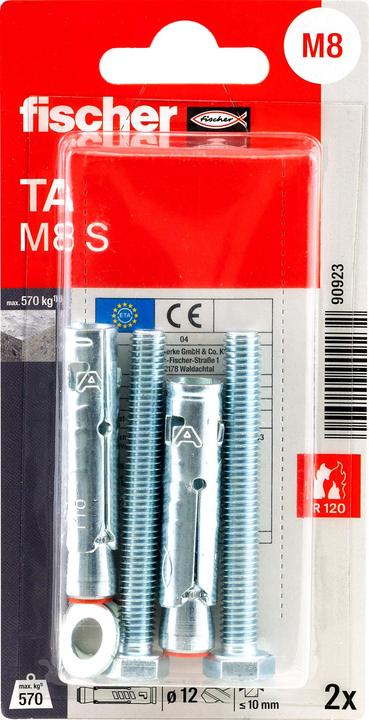 Produktbild Fischer Schwerlastanker TA M8 S K (1 Stk.)