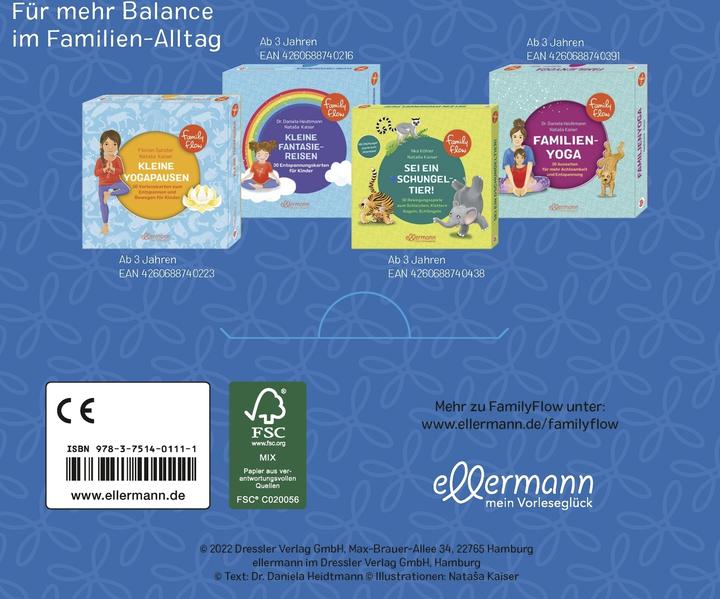 Productafbeelding FamilyFlow. Schlaf ein wie dein Lieblingstier (Duits, Daniela Heidtmann, Natasa Kaiser, 2023)