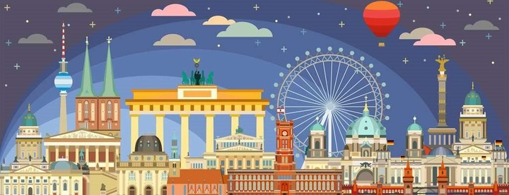 Actual product image Ravensburger Puzzle 12000449 - Night in Berlin - 1000 pieces puzzle for adults and children from 14 (1000 pieces)