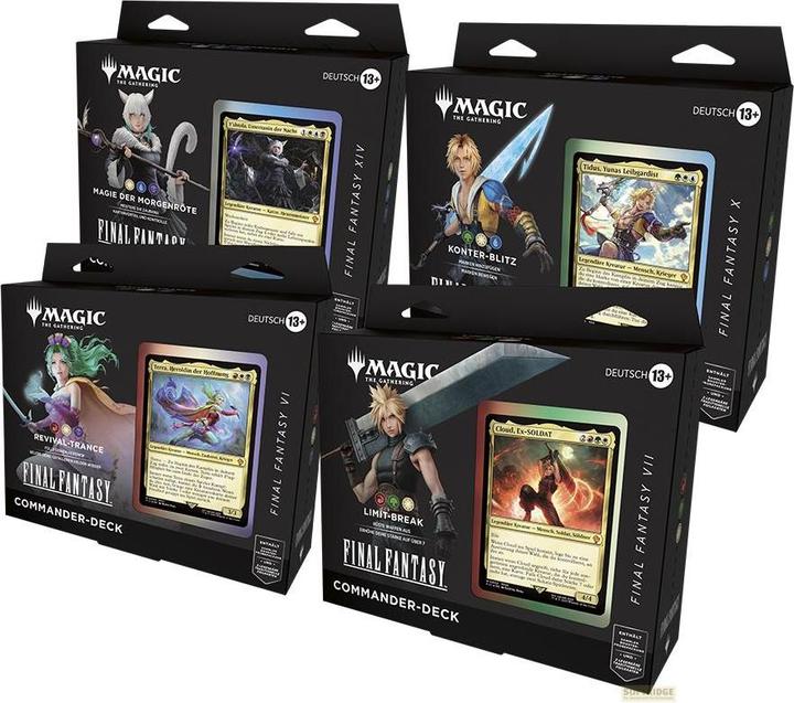 Produktbild HEO MTG Final Fantasy Commander-Decks Displ. (Deutsch, Deck)