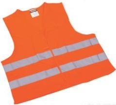 Immagine prodotto Leina WERKE gilet unisex ad alta visibilità arancione taglia unica (Taglia unica)