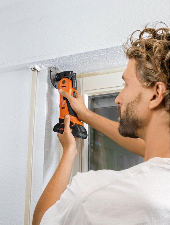 Produktbild Fein AMM 700 MAX 71293665000 Akku-Multifunktionswerkzeug inkl. Akku, inkl. Lade