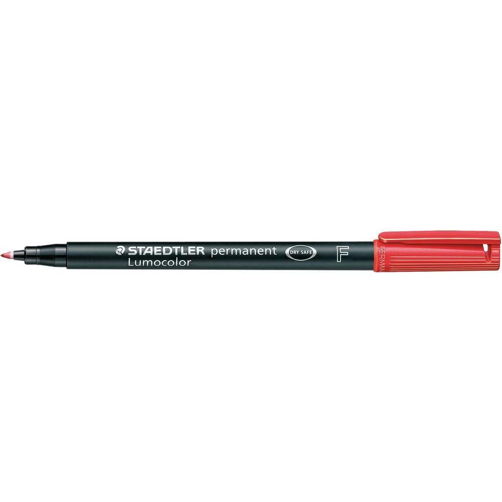 Thumbnail - Staedtler, Marker, Lumocolor permanent Universalstift 318, F, Kartonetui mit 14 Stück, sortiert (Mehrfarbig, 0.60 mm, 14...