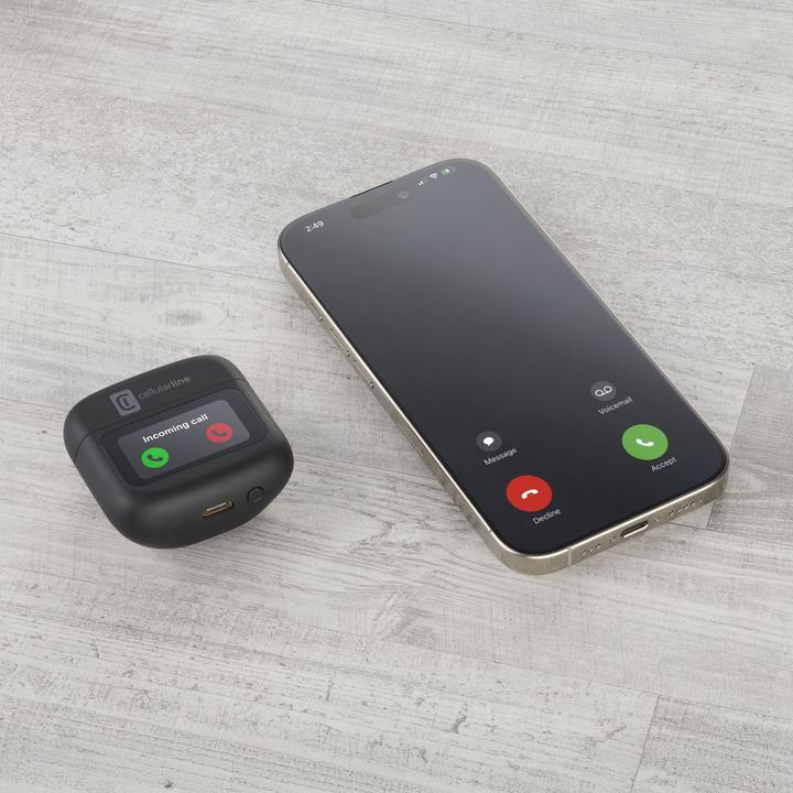 Actual product image Cellularline Bluetooth Earphones HUSH (ANC, 6 h, Wireless)