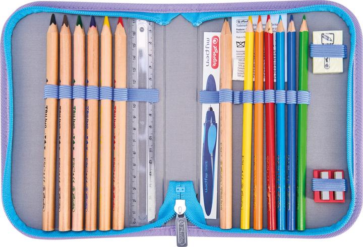 Actual product image Herlitz SoftLight Greenline Little Monster primary school satchel (18 l)