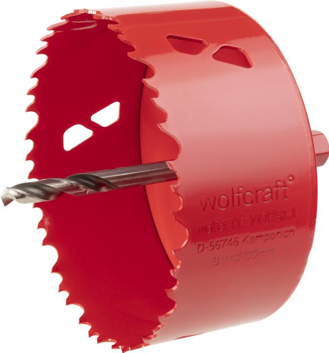 Produktbild wolfcraft 1 Lochsäge BiM ø100mm (6 mm)