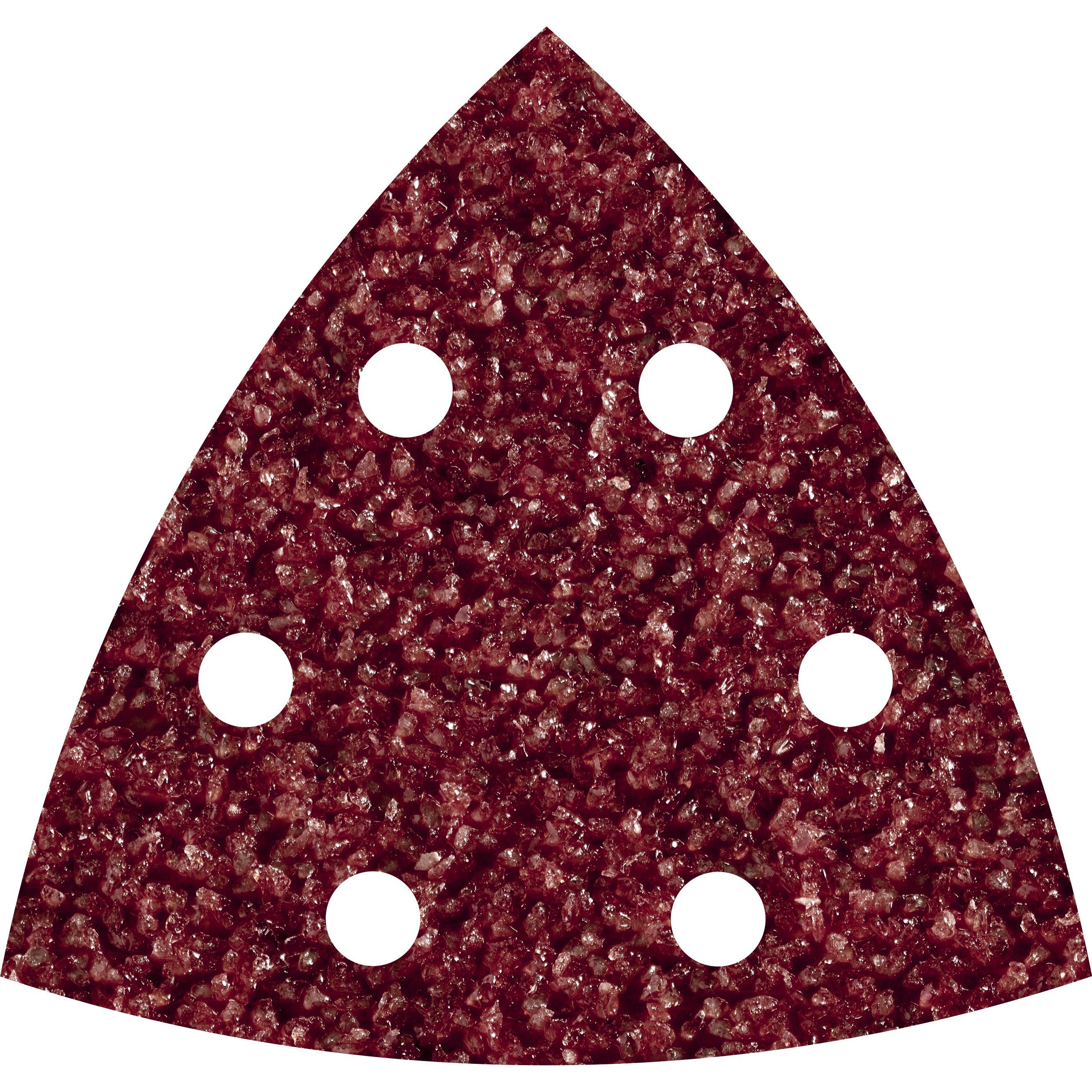 wolfcraft, Schleifmittel, Deltaschleifpapier mit Klett (40)