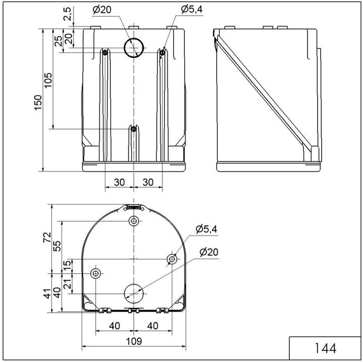 Produktbild e2s Sirene mit Leuchte 230V