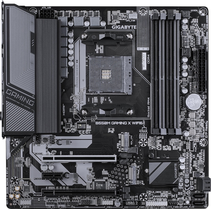 Immagine prodotto Gigabyte MB GBT AMD AM4 B550M GAMING X WIFI6 (AM4, AMD B550, mATX)