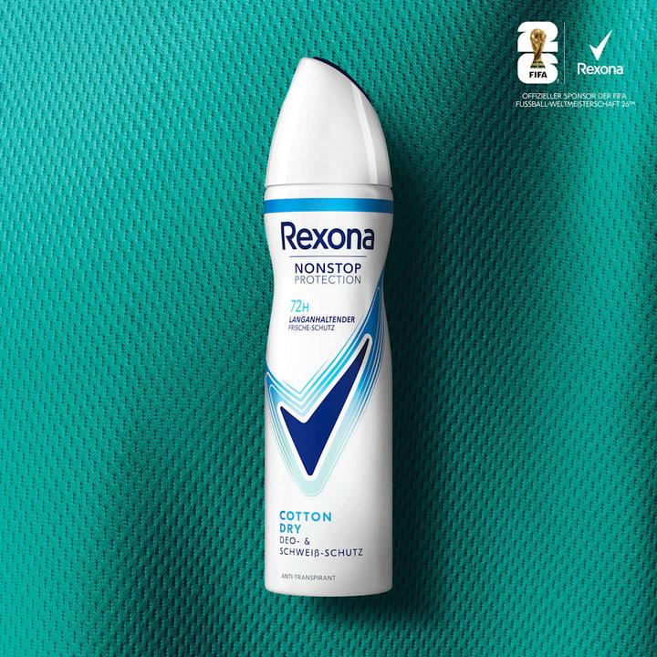 Actual product image Rexona Nonstop Cotton Dry (Spray, 150 ml)