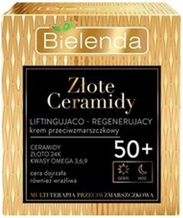 Image du produit Bielenda Złote Ceramidy liftingująco-regenerujący krem przeciwzmarszczkowy 50+ na dzień i noc 50ml (50 ml)
