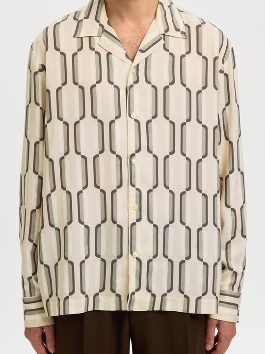 Produktbild Selected Print Langarmhemd (S)