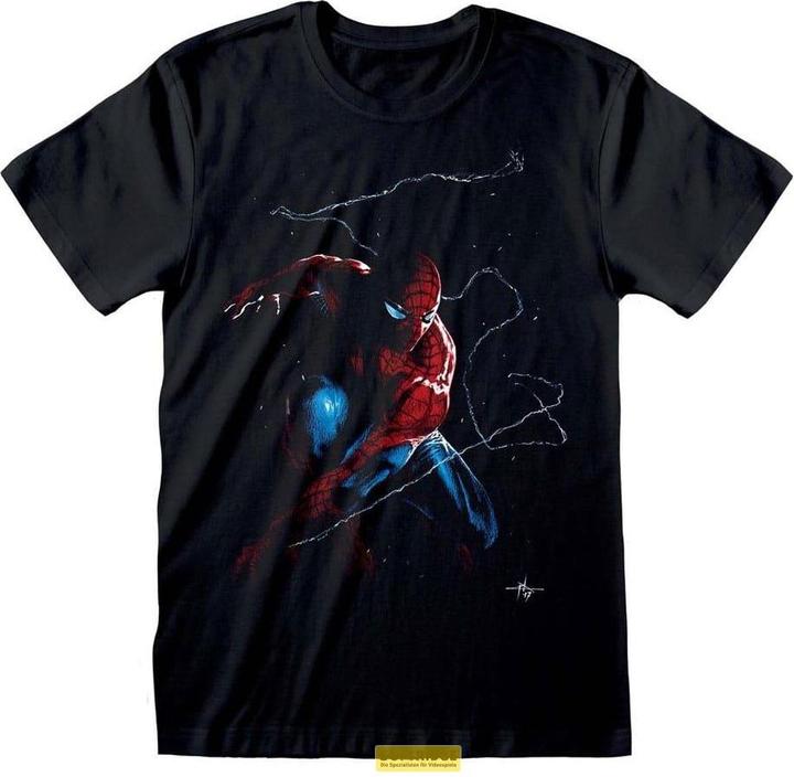 Heroes Inc Marvel Comics Spider-Man T-Shirt Spidey Art (S) (S)