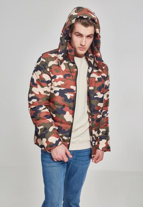 Produktbild Urban Classics Hooded Camo Puffer Jacket (XL)