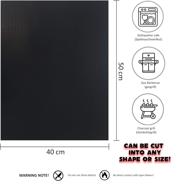 Produktbild Blackrox 3er-Set Grillmatten