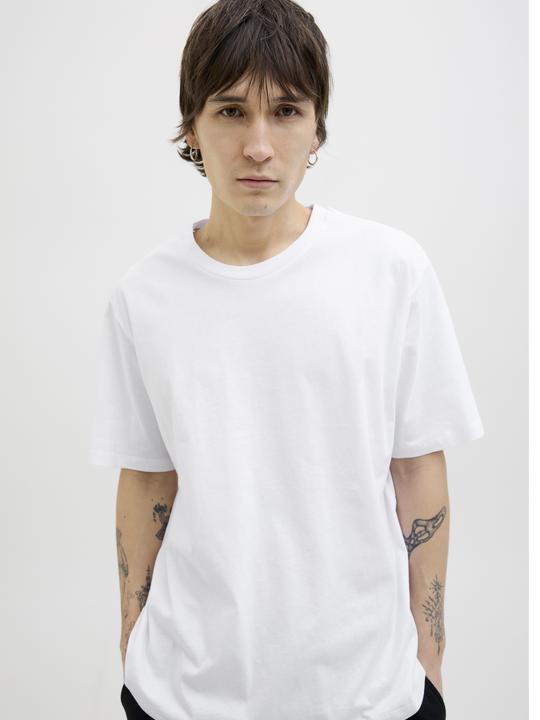 Immagine prodotto Jack & Jones 7er-pack Einfarbig Rundhalsausschnitt T-shirt T-shirt (XS)