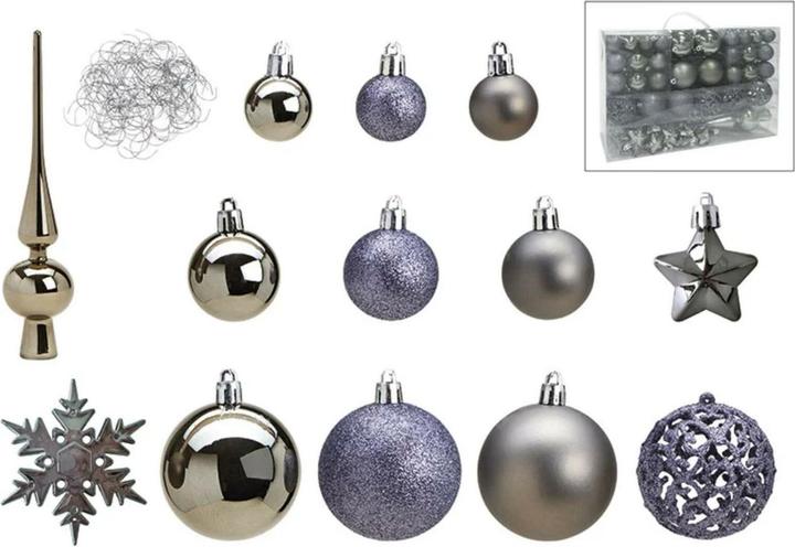 G. Wurm Weihnachtskugel-Set (111x)