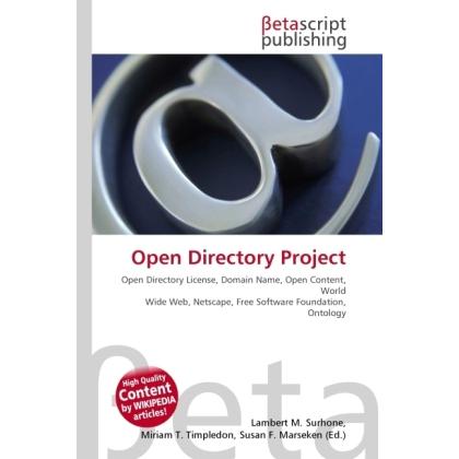 Thumbnail - Open Directory Project, Fachbücher von Lambert M. Surhone, Miriam T. Timpledon, Susan F. Marseken