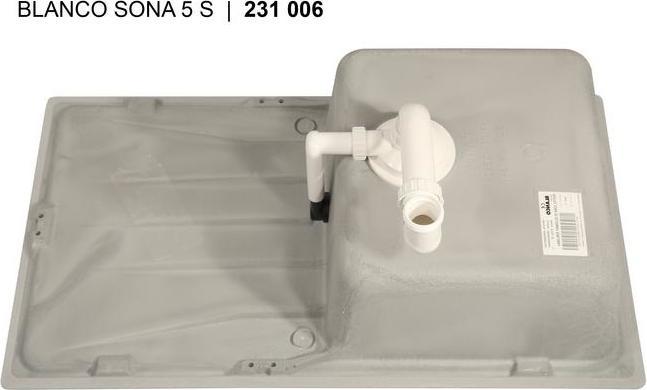 Image du produit Blanco Sona 5 S (Éviers à poser, 50 cm, 86 cm)