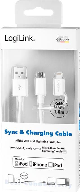 Image du produit LogiLink CU0118 (1 m, USB 2.0)