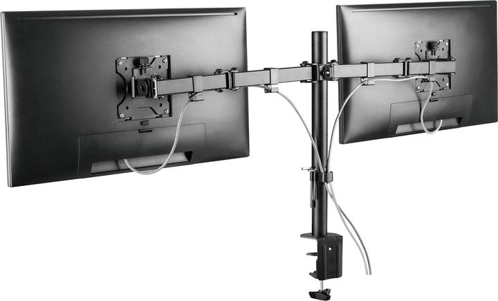 Actual product image Manhattan Table mount monitor arm for two displays 33 813 (Table, 32", 16 kg)