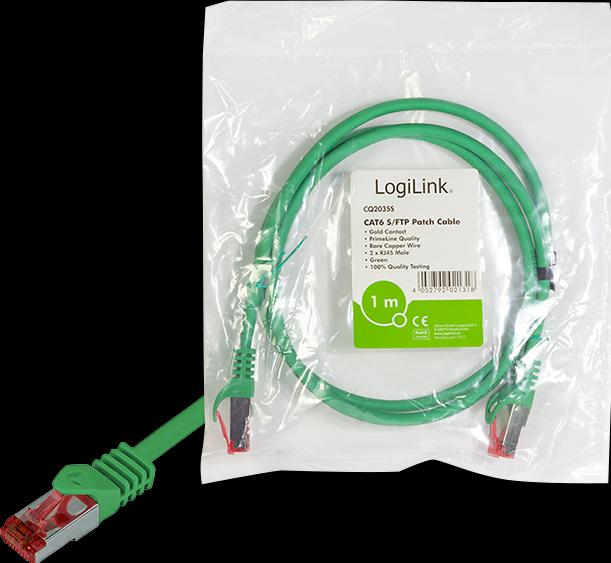 Actual product image LogiLink Network cable (S/FTP, CAT6, 5 m)