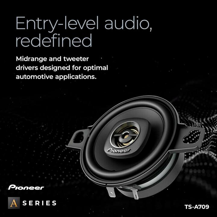 Actual product image Pioneer TS-A709 A-Series Coaxial Speaker (7 cm)