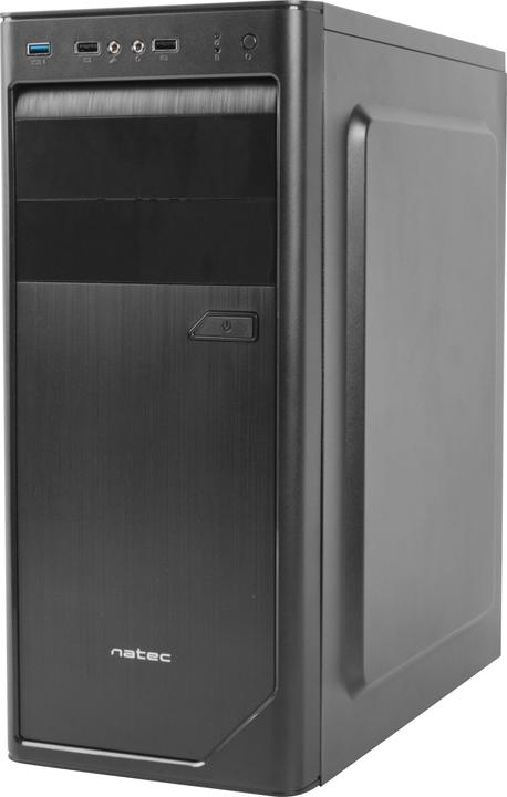 Produktbild Natec Bolita - Desktop - PC - Acrylnitril-Butadien-Styrol (ABS) - SPCC - Schwarz - ATX (ATX, mATX, Mini-ITX)