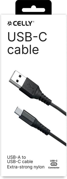 Image du produit Celly USB A – USB C (1 m, USB 2.0)