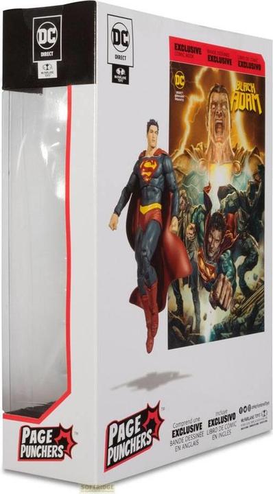 Actual product image McFarlane AF DC Comics Page Punch Superman 17cm