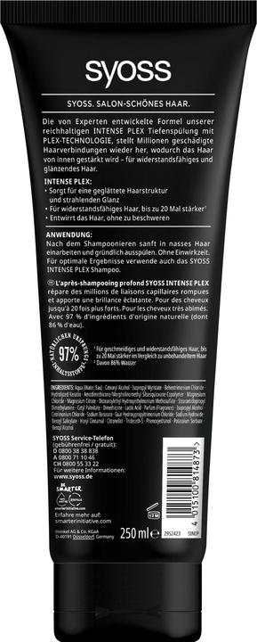 Syoss Balsamo profondo Intense Plex 250 ml (250 ml)
