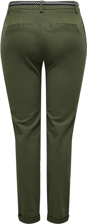 Actual product image Only Slim Fit Mid Waist Chino Trousers Chino Trousers (W38/L30)