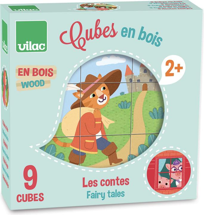 Image du produit Vilac Casse-tête en forme de cube : un conte de fées