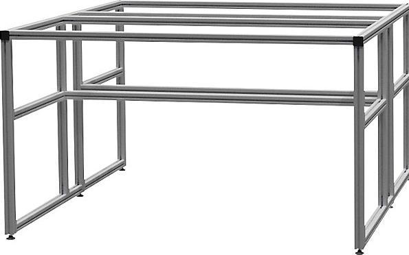 Actual product image Bedrunka & hirth workalu® aluminium workbench (175 cm, 60 cm)