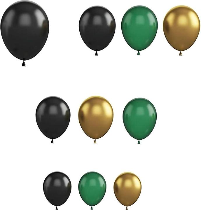 Doré, Vert, Noir