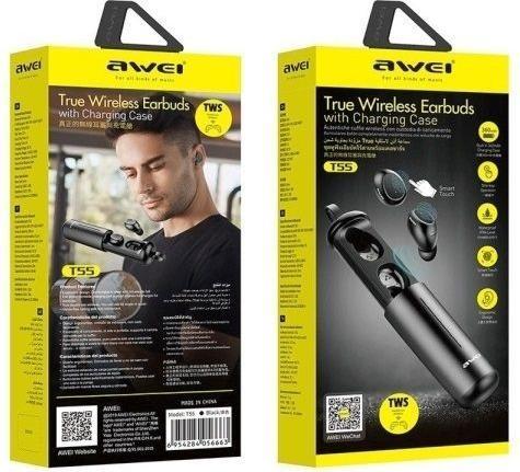 Actual product image Awei Wireless headphones with charging case (ANC, 24 h, Wireless)