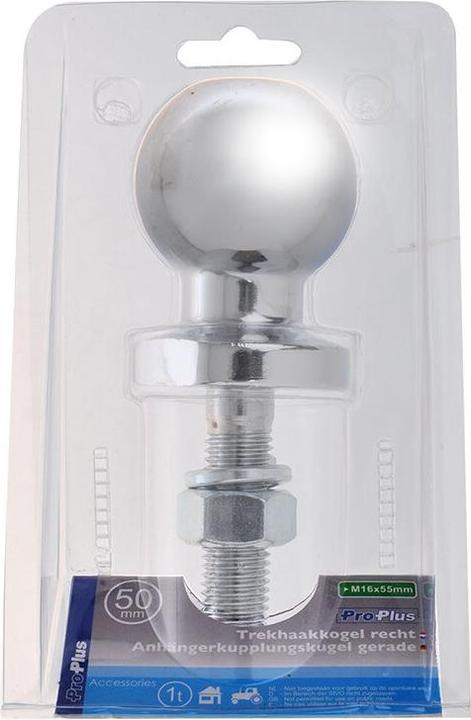 Produktbild ProPlus Anhängerkupplungskugel gerade 16mm