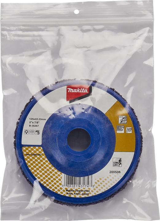 Actual product image Makita Cleaning disc LL 125mm