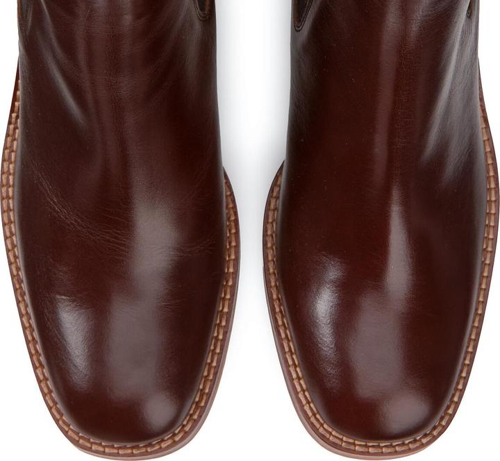 Produktbild La Redoute Collections Chelsea-Boots mit breitem Absatz (42)
