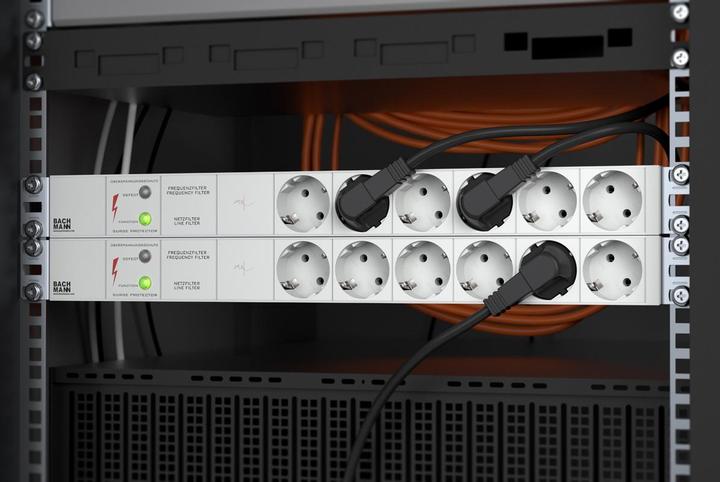 Actual product image Bachmann Extension cord (Rack (6 x, CEE 7/3, 2 m)