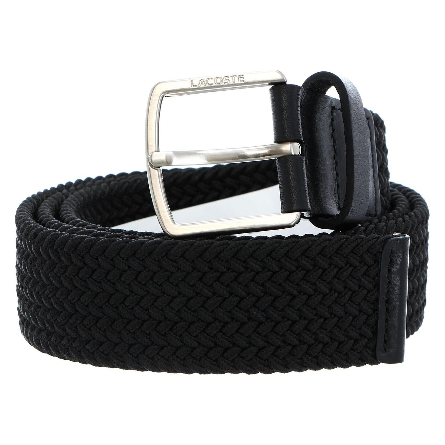 Lacoste, Herren, Gürtel, Casual Men Belt, Schwarz