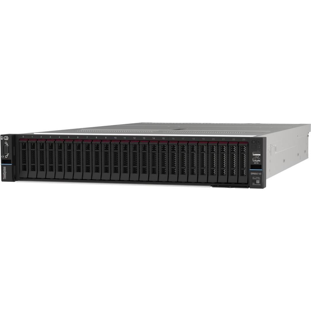 Lenovo ThinkSystem SR650 V3, 2,5 GHz, 6426Y, 32 GB, DDR5-SDRAM, 1100 W, Rack (2U) (Intel Xeon Gold 6