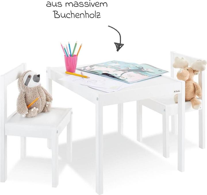 Actual product image Pinolino Kindersitzgruppe „Olaf”, weiss, 3-tlg. (Child seating group)