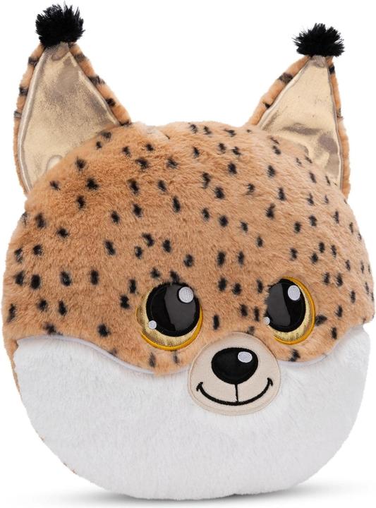 Actual product image NICI 61369 Cushion Lynx Lenzo 32x32cm figurative (32 x 32 cm)
