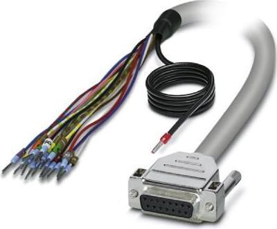 Actual product image Phoenix Contact Cable-D-15sub/F/Oe/0,25/S/1,0m