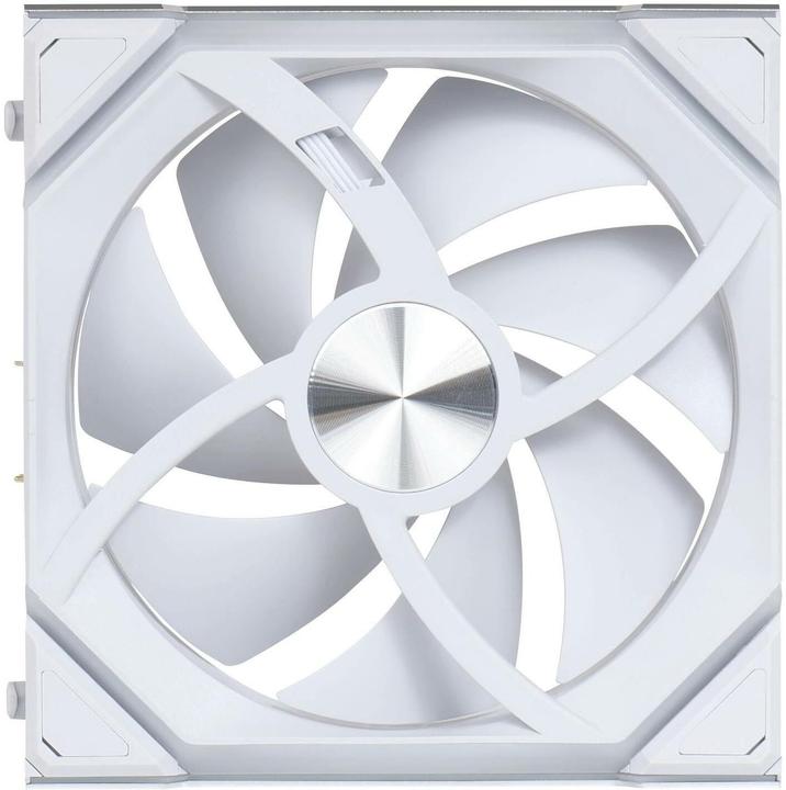 Produktbild Lian-Li UNI FAN SL Wireless ARGB PWM Lüfter, 3er-Pack inkl. Controller - Reverse Blade, 120 mm, weiss (120 mm, 3 x)